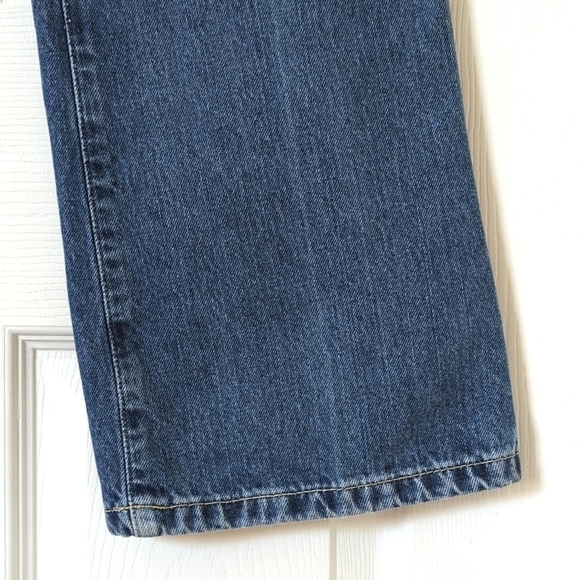 Tommy Hilfiger 2001 Y2K Vintage Medium Wash High Waisted Straight Leg Jeans 9/32 - Picture 16 of 16